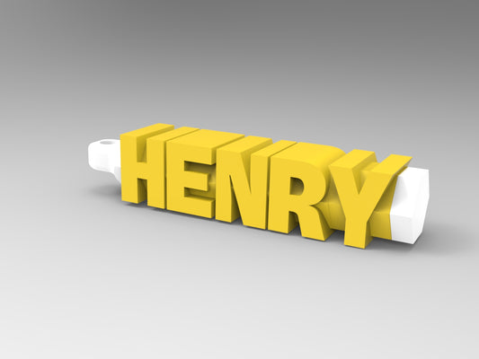 Spinner custom name keychain