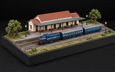 Railway Station Miniature