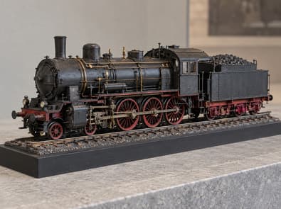 Museum interpretive miniature